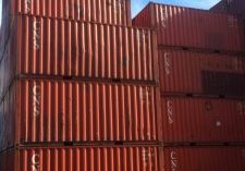 stack of shipping containers
